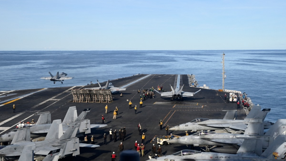 Trump sending US carrier to Latin America as war fears rise